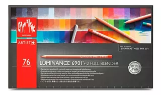 Caran D'ache Luminance 6901 Set 76 Lápices - No Prismacolor