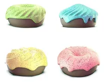 Comprar 4 Perfumadores Donas Aromáticas Para Ambiente Mascotas 