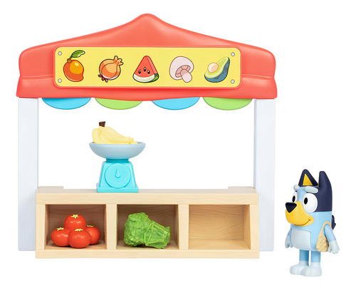 Set de juego Bluey Mini - Market Tent