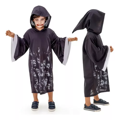 Fantasia Fantasma Infantil Menino Halloween