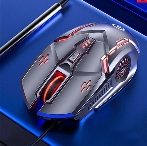 Mouse Gamer Pro Rgb 7 Colores 6 Botones 3200dpi Usb Model G5