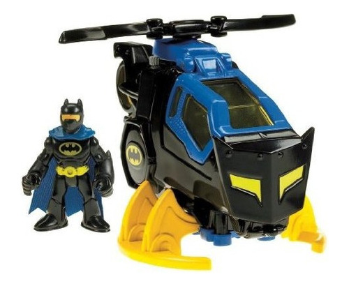 Juguetes Fisher-price Imaginext Dc Super Friends, Batcopter 