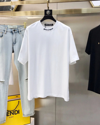 Playera Playera Palm Angels Para Hombre Con Cuello Redondo