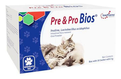 Pre & Pro Bios 10 Sobres 3gr Perros Innopharma