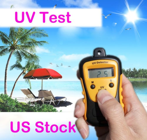 Portátil Digital Lcd Luz Uv Resistencia Tester Medidor Fotóm