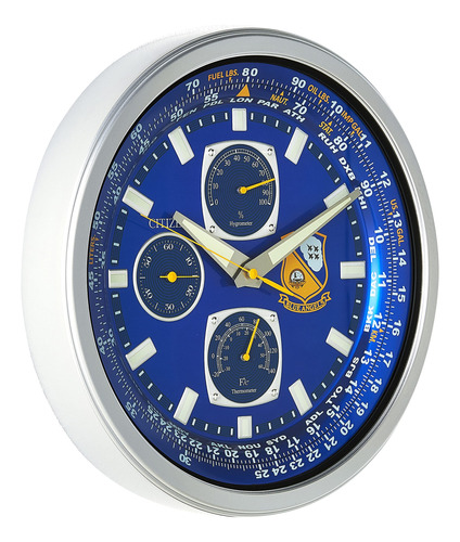 Citizen Cc2030 Gallery Reloj Pared Tono Plateado