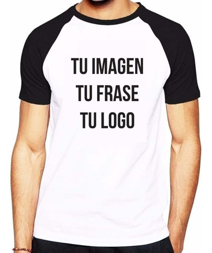 Remeras Personalizadas Ranglan Con Tu Logo Frase O Imagen