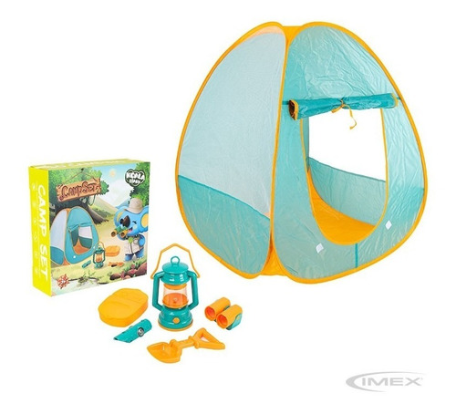 Kit Camping Con Accesorios Y Carpa Para Niños Dactic