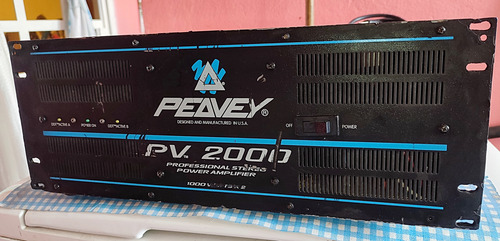 Poder Peavey Pv 2000 Negro 2 Kw (Usado)