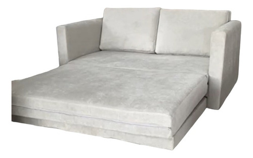 Sofa Sillon Cama De 2 Plazas En Chenille -c