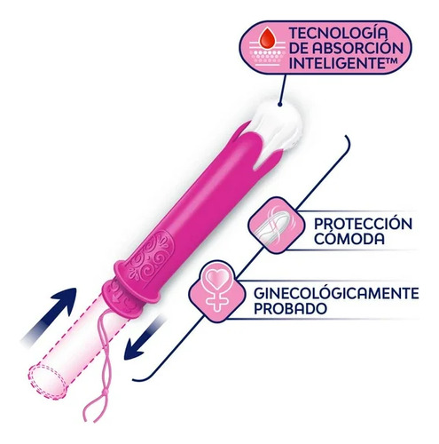 30 Súper Tampones V Compact Saba Flujo Abundan Con Aplicador