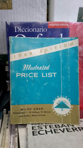 Ilustrated Price List 1968 -surgical Instruments-
