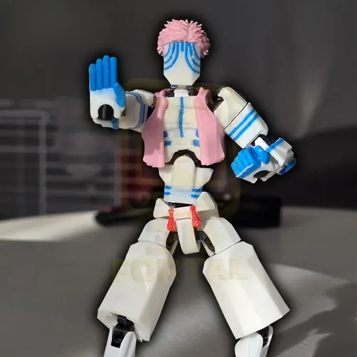 Akaza Demonslayer Dummy 13 -articulado Brinquedos Anime Geek
