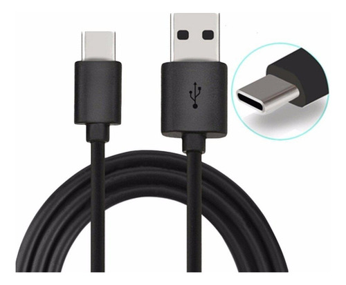 Carregador De Celular Samsung Fast Charge Tipo C Preto