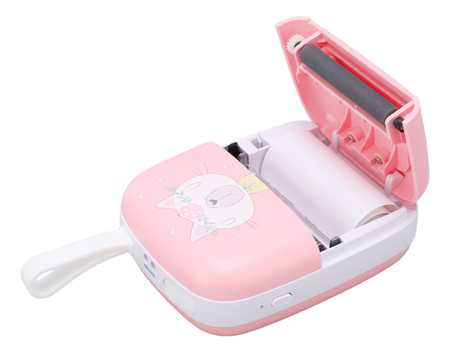 Impresora De Bolsillo Mini Rosa Multipropósito Portátil Mini