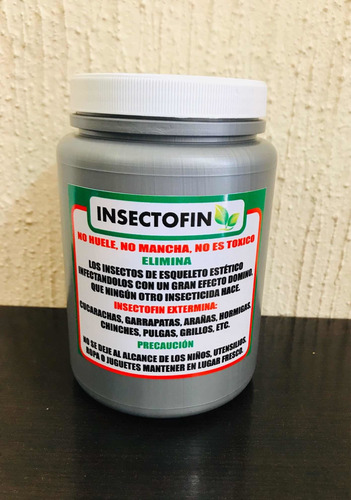 Insecticida Polvo Par Cucaracha Chinches Alacranes Insectos