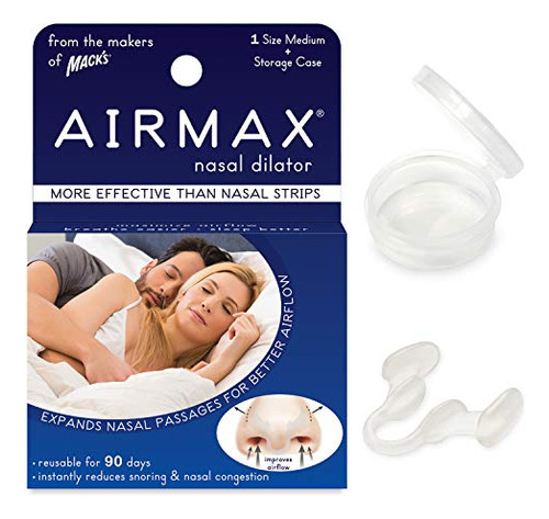 Dilatador Nasal Airmax Para Dormir Mejor: Dispositivo Natura