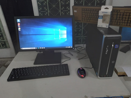 Cpu Usada Hp I3 3a Geração + Monitor Usado 19 Polegadas