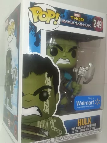 Funko Marvel Hulk 249  Pop THOR RAGNAROK HULK 249 WALMART