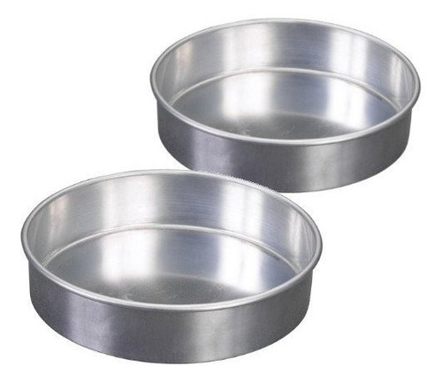 Nordic Ware 9 Ronda De Aluminio Natural Antiadherente Pastel