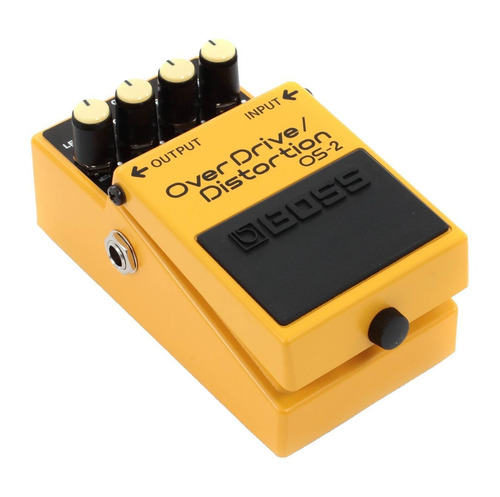 Imagen 3 de 4 de Pedal de efecto Boss OverDrive/Distortion OS-2 amarillo