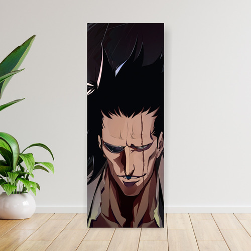 Cuadro Grande 30x80 Cm Bleach Kenpachi Animeras