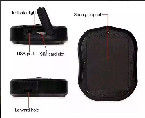 Imagen 7 de 7 de Gps Tracker Magnetico Obd + Batería 90 Días Espía + Cargador