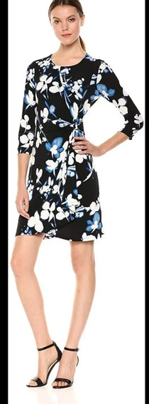 Vestido Floreado Calvin Klein Talla | MercadoLibre 📦