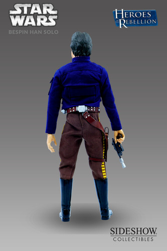 Star Wars Sideshow Heroes Rebellion Han Solo Bespin 1:6 Msi