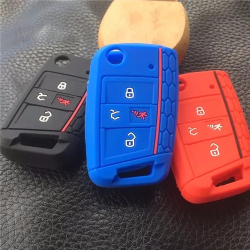 Funda Silicon Llave Volkswagen Jetta Tiguan Golf Taos Virtus