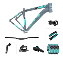 Comprar Quadro Aro 29 Gta Alumínio Cabeamento Interno N19 Kit Peças Cor Cinza - Acqua Tamanho Del Quadro 19