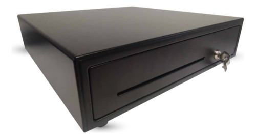 Cajón De Dinero Acero Laminado Con Sensor De Apertura Negro