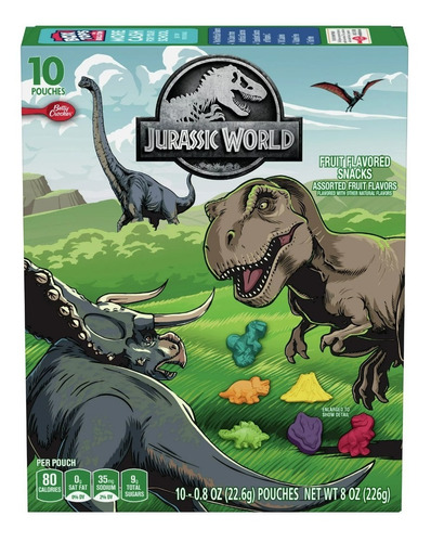 Gomitas Betty Crocker Jurassic World 226g Americano