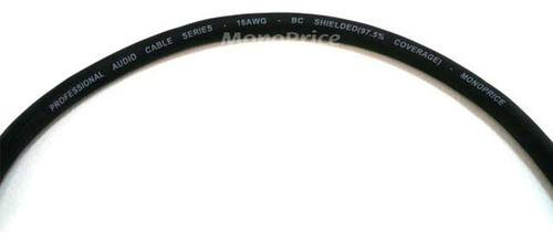 Cable Monoprice Xlr Hembra A Trs Macho De 1/4 De Pulgada, 25