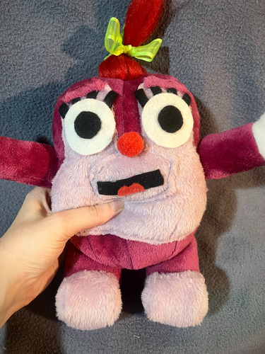 Peluche Juguete Real Mini Funzo Violeta 35cm Los Simpsons Violeta
