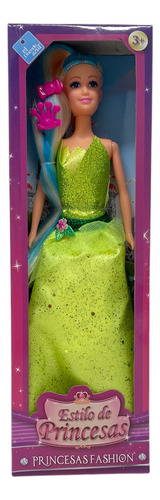Muñeca Princesa Fashion El Duende Azul 30 Cm