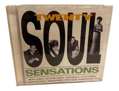 Various  Twenty Soul Sensations Cd Eu Usado