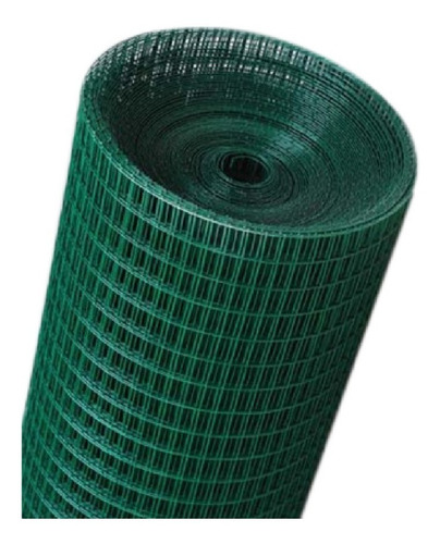 Imagen 1 de 1 de Malla Plastificadas 3/8 # 18 0.90mtx30mt25 Kg - Geotubperu