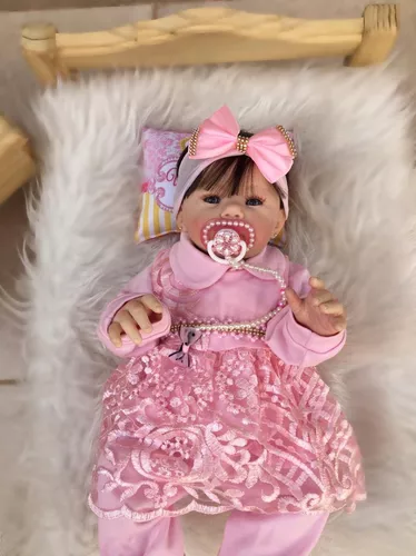 Bebe reborn abigail boneca