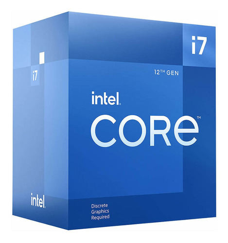 Procesador Cpu Intel Core I7 12700f 12va Gen 4.9ghz S1700 