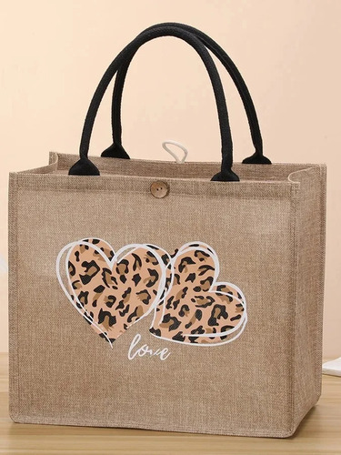 Nuevo Bolso Clásico De Lino De Gran Capacidad A La Moda Para