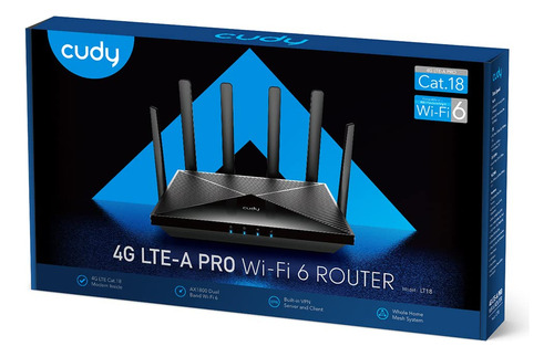 Router Cudy Nuevo 4g Lte Cat 18 Wifi 6, Hasta 1.2gbps Módem