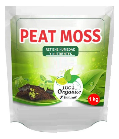 1 Kg De Peat Moss