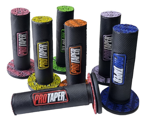 Puños Pro Taper Para Moto Enduro Calle Motocross Colores Bit