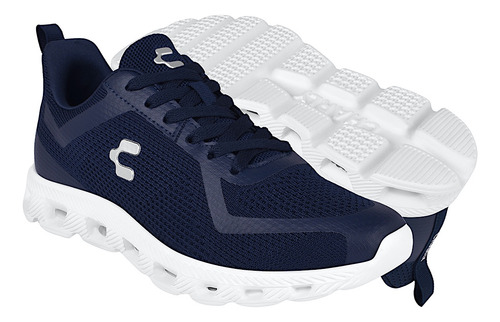 Tenis Caballero Charly 1087393004 Textil Azul