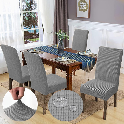 Fundas Para Sillas De Comedor Cubre Sillas De Tela Elástica
