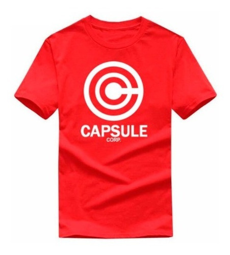 Camiseta Dragon Ball Logo Capsule Corp