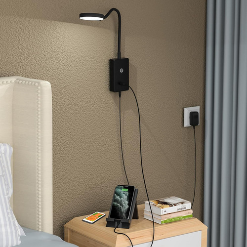 Luz Led De Pared Con Control Remoto Usb 5v
