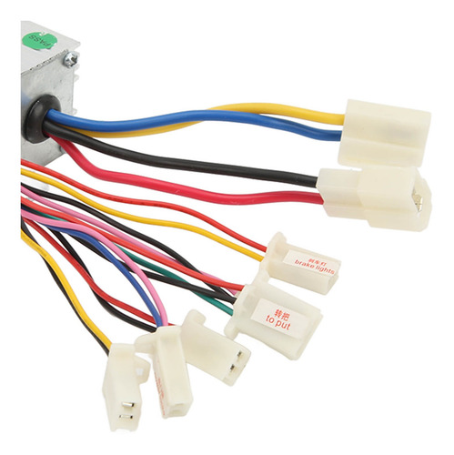 Imagen 7 de 10 de Controlador De Cepillo Eléctrico Para Motocicleta De 12 V Y
