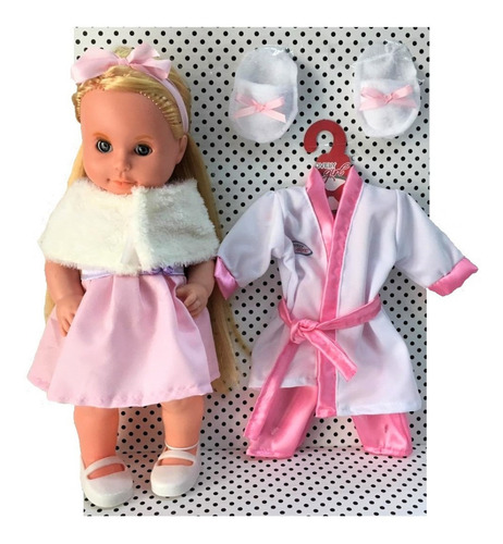 Imagen 7 de 10 de Muñeca Set Ropa Lovely Girl 40cm Original New 905 Bigshop